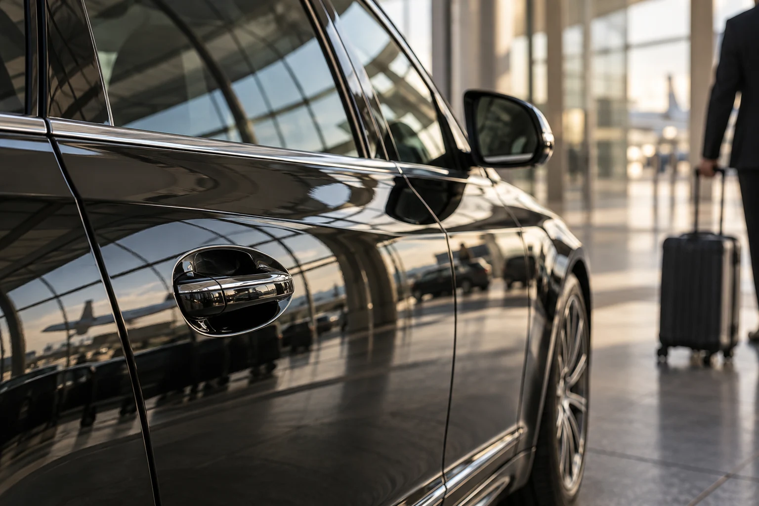 Thoughtfully arranged Mercedes-Benz chauffeur travel